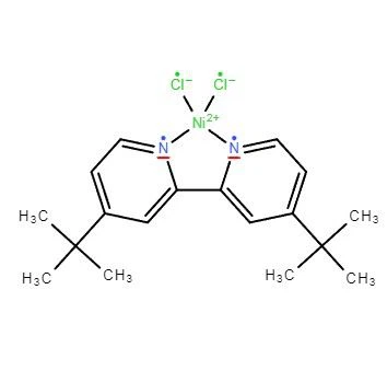 CAS :1034901-50-2|Dichlorure de [4,4′-bis(1,1-diméthyléthyl)-2,2′-bipyridine] nickel (II)