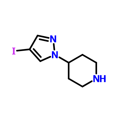 CAS 1229457-94-6|4-(4-iodo-pyrazol-1-yl)pipéridine
