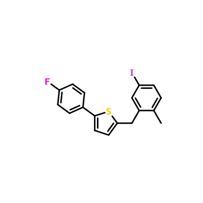 CAS 898566-17-1|2-(4-Fluorophényl)-5-[(5-iodo-2-méthylphényl)méthyl]thiophène