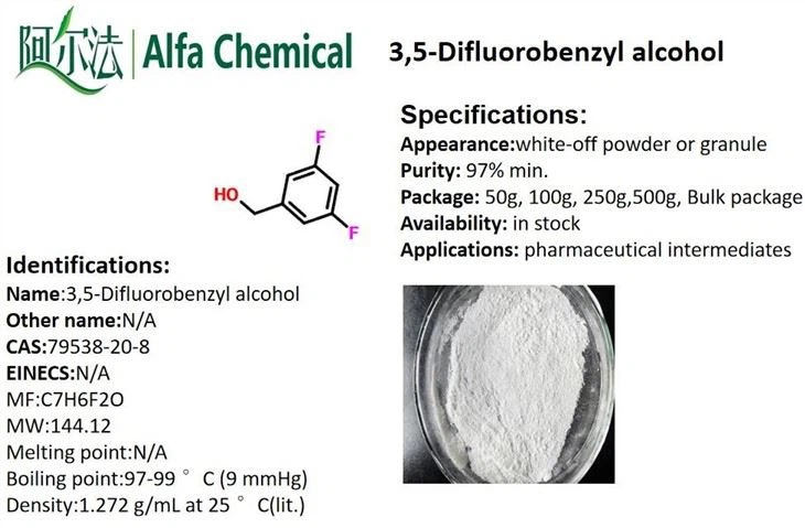 CAS NO.79538-20-8 3,5-Difluorobenzyl Alcohol