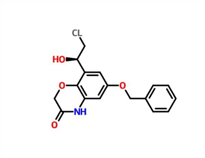 6-benzyloxy-8-((R)-2-chloro-1-hydroxy-éthyl)-4H-benzo[1,4]-oxazine-3- un N° CAS : 869478-11-5