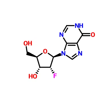 9-[(2R,3R,4R,5R)-3-fluoro-4-hydroxy-5-(hydroxyméthyl)oxolan-2-yl]-3H- purin-6-un N° CAS : 80049-87-2