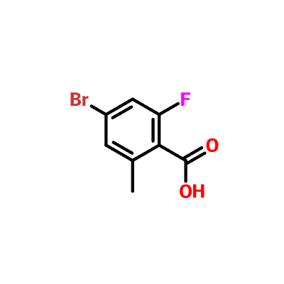 CAS 1242157-23-8|4-BROMO-2-FLUORO-6-ACIDE MÉTHYLBENZOÏQUE
