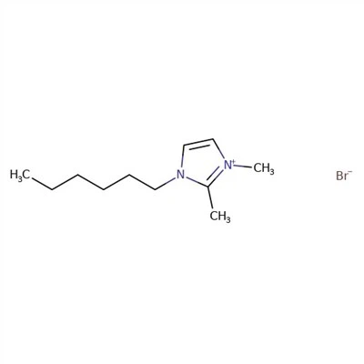 CAS :411222-01-0|Nom :1-hexyl-2,3-bromure de diméthylimidazolium