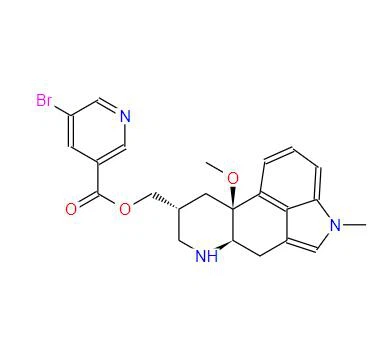 CAS :192504-81-7丨Ergoline-8-méthanol, 10-méthoxy-1-méthyl-, 5-bromo-3-pyridinecarboxylate (ester), (8)- (9CI)