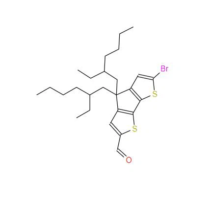 CAS :2256724-33-9丨4H-Cyclopenta[2,1-b :3,4-b']dithiophène-2-carboxaldéhyde, 6-bromo-4 ,4-bis(2-éthylhexyle)-