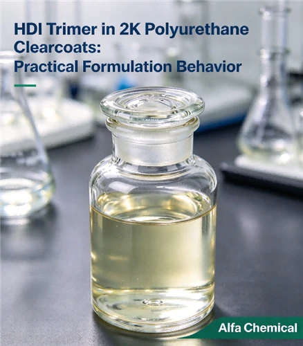 HDI Trimer dans les vernis polyuréthanes 2K : comportement de formulation pra...